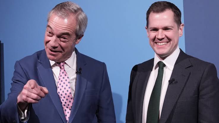 Nigel Farage and Robert Jenrick at odds over triple lock on pensions