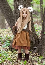 Girls Star Wars Wicket Dress Ewok Costume Halloween Costumes For Girls Ewok Costume Diy