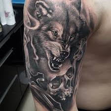 Murphy learns to accept that you aren't confined to the gender you're born with. Foto Tatu Aleksandr Pavlov Wolf Tattoos Wolf Tattoos Men Cover Tattoo