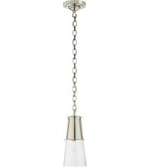 For more information, contact an ncl associate. Visual Comfort Tob5751pn Cg Thomas O Brien Robinson 1 Light 5 Inch Polished Nickel Pendant Ceiling Light In Clear Glass Thomas O Brien Small Clear Glass