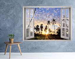 Wall decal, with brave wings she flies, wall quote, wall words, hummingbird graphic, vinyl decal, sticker, wall art, hummingbirdgraphix. California Beach Summer View Window 3d Wall Decal Art 3d Wall Decals Mural Wallpaper Decal Wall Art