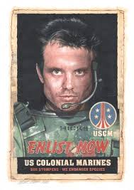 Mark Raats Aliens Hicks Piece, in Royd Burgoyne's August 2023: Movies and  TV Related Comic Art Gallery Room