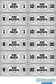 Print this play money to help kids learn to count and manage dollars and cents! Kid Bucks Animal Themed Printable Play Money Ai Vector Uidownload