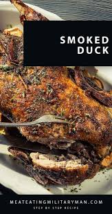 Smoked Duck Recipe Step By Step Mouthwatering Dish Recipe Smoked Duck Recipe Duck Recipes Recipes