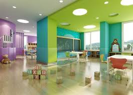 This Is A High Quality Preschool Interior Design For 0 6years Kids Designed By 61 Space Design Comp Daycare Design Kindergarten Design Interior Design School