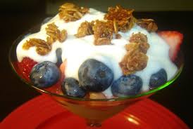 Add 1 tablespoon of blueberries to the glass. Mcdonald Yogurt Parfait Recipe