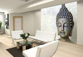 3d Wallpaper For A Great Apartment Buddha Wohnzimmer 3d Tapete Tapeten