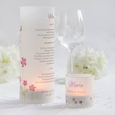 Passende menükarten zu euren hochzeitseinladungen sind ein wundervolles detail auf der hochzeitstafel. Tischkarte Windlicht Hochzeit Blumenwiese Inkl Glas Windlicht Hochzeit Getrankekarte Hochzeit Menukarten Hochzeit