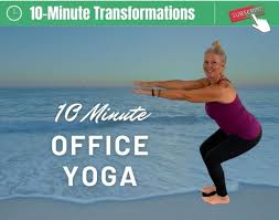 This office yoga pose is one of the best for releasing tightness in the hips. Yoga In Office Effective 10 Minute Office Yoga Class