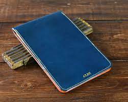 Such a high quality build on the score card holder, personalizing it with initials makes it that much more a keepsake. Custom Scorecard Holder Yardage Book Cover Smooth The Augusta Buck Magnussen