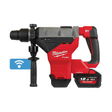 M18 Fuel 44mm Sds Max Rotary Hammer Kit W One Key M18fhm 122c Milwaukee Tool Australia