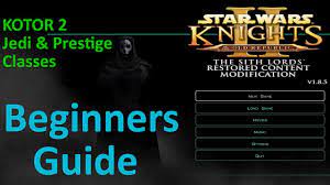 Knights of the old republic 2 is the type of character you're going to play as. Star Wars Kotor 2 Beginners Guide Jedi Class Prestige Walkthrough Character Creation Breakdown Youtube