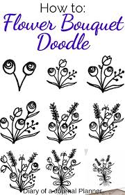 Lotus flower drawing tumblr at getdrawings | free download. Drawing Simple Bunch Of Flowers Drawing Easy