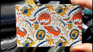 Here we've picked some brilliant examples of letterpress business cards to inspire your designs. Letterpress Business Card Printing With 5 Pantone Colors Youtube