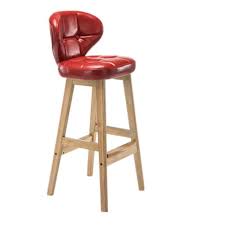 Modern Bar Stools Chairs Counter Chair Retro Solid Wood Bar Chair Cafe High Stool Restaurant Stool Backrest Ba In 2020 Home Bar Furniture Retro Chair Restaurant Stools
