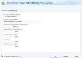 Faça aqui sua declaração de imposto de renda irpf 2018 ! Auxilio E Beneficio Emergenciais Portugues Brasil