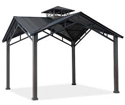 Broyhill Hard Top Pavilion 12 X 12 Big Lots In 2020 Backyard Pavilion Gazebo Big Lots Patio Seating Sets