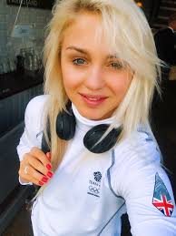 Back in my Olympic Team Kit today. En route to TEAM GB HQ!