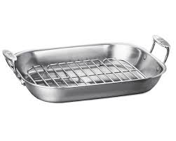 All Clad Stainless Steel Flared Roasting Pans Stainless Steel Cleaning All Clad Steel Racks