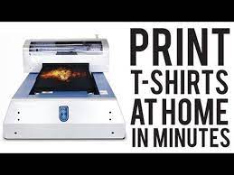 Print T Shirts At Home The Dtg Machine The Ultimate Upgrade Digital Printing Machine Tshirt Print Screen Printing Machine