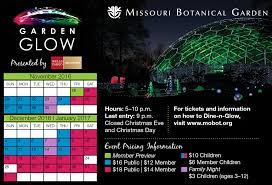 Celebrate The Season With Over One Million Dazzling Lights Fun New Experiences And Traditional Favorites At Garden Glow Glow Missouri Botanical Garden Garden