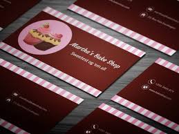These catchy cake slogans are all creative and unique. 10 Free Professional Bakery Business Cards Templates On Behance