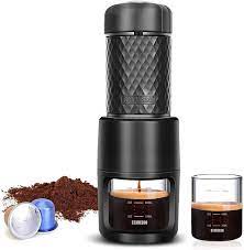 Coffee machine nespresso delonghi manual user photoshop free. Staresso Espresso Machine Portable Coffee Machine Manual Hand Presso With Espresso Coffee Capsules Cappuccino Quick Cold Brew All In One For Home Office Travel Outdoor Camping Amazon De Home Kitchen