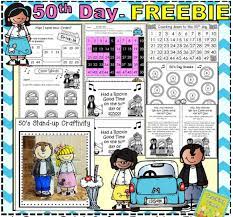 Coloring pages can also be picked up in the foyer at polk for anyone that needs one. 50th Day Of School Teaching Times 2