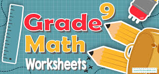 Free 9th grade math problems worksheets. 9th Grade Math Worksheets