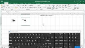 Maybe you would like to learn more about one of these? How To Type Trademark Symbol In Excel Trademark Symbol Using Keyboard Shortcuts Youtube