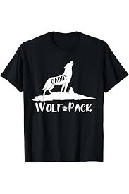 Amazon.com: Wolf Pack Matching Family Nanny Wolf Wolves T-Shirt : Clothing,  Shoes & Jewelry