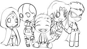 Dessins animés> coloriages > les coloriages des teen titans go >. Teen Titans Coloring Pages Best Coloring Pages For Kids