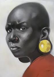 Zahra by Laurie Cooper Giclee Print