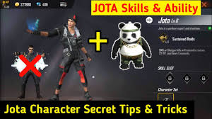 We offer you to download wallpapers jota, garena free fire, main characters, blue stone background, garena free fire skins, jota skin, jota garena free fire from a set of categories games necessary for the resolution of the monitor you for free and without registration. Jota Character Free Fire Skills And Ability Hindi Jota Character Full Details Hindi In Free Fire Youtube