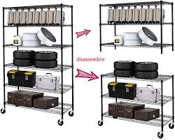 Metal kitchen shelves w \/ wheels up membership plans. Metal Storage Shelf 35 Best Options In 2021 Storables