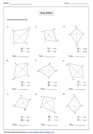 Kite Worksheets Yahoo Image Search Results Area And Perimeter Worksheets Triangle Worksheet Geometry Worksheets