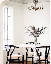 Poly Bark On Instagram Day Dreaming About This Sophisticated Kitchen Nook The Loveleelife Featuring Our Weave Chairs In Black And Our Daisy Dining Table
