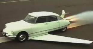 Rocket Powered Car Citroen Ds Citroen Citroen Car