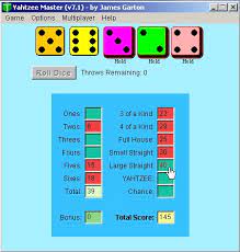 Play yahtzee, triple rotate, triple t, doom hexen heretic triple pack, shooter triple pack, doom triple pack. Yahtzee Free Download Available On