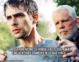 Excelente maestro es aquel que, enseñando poco, hace nacer en el alumno un  deseo grande de aprender: Película: El Guerrero Pacífico