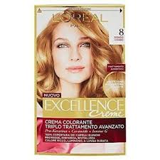 details about loreal paris excellence creme color hair 8 blonde light color dye