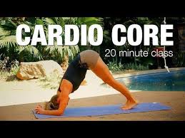 Five Parks Yoga Cardio Core 20 Minute Class Youtube Cardio Yoga Cardio Workout Vinyasa Flow Yoga