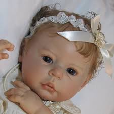 22Inch Reborn Doll Kits Baby Olivia Doll Parts DIY Unfinished Doll Parts  Realistic DIY Reborn Dolls