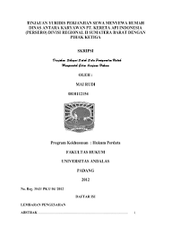 Villa juga jadi tempat terbaik untuk liburan bersama dengan anggota keluarga. Prosedur Sewa Dan Penagihan Atas Sewa Pt Kereta Api Indonesia Persero Daop Vii Madiun Uns Institutional Repository