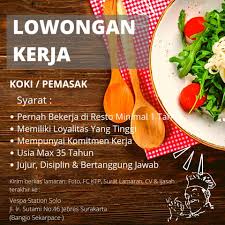Satu kamar untuk kelas iii. Info Loker Solo Lowongan Kerja Obyek Wisata Resto Facebook