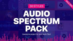 Videohive Audio Spectrum Visualization Pack In 2020 Music Visualization Spectrum Visualisation