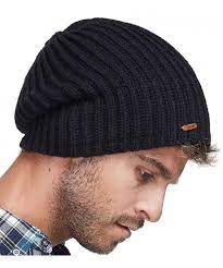 Winter Beanie Skull Cap Warm Knit Fleece Ski Slouchy Hat For Men Women Plain Black C8186hih0tn Hat For Man Hats For Men Warm Knits