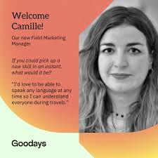 A new recruit at Gooday !