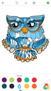 Gambar sketsa burung hantu untuk kolase. Mewarnai Burung Hantu