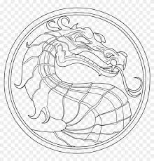 The white lotus society is a fictional organization within the mortal kombat universe. Mortal Kombat Logo Png Mortal Kombat Dragon Drawing Transparent Png 920x920 2237839 Pngfind